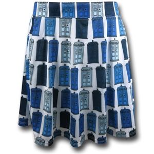 DOCTOR WHO HER UNIVERSE TARDIS SKIRT